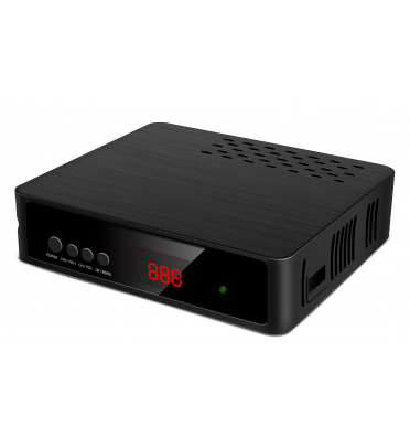 Ресивер эфирный цифровой DVB-T2 3820 черный