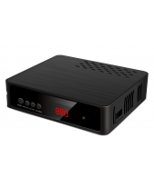 Ресивер цифровой эфирный + кабельный DVB-T2+C 3820 черный