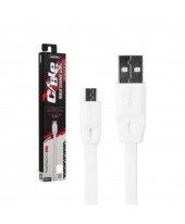 Шнур зарядки Remax RC-001 microUSB Full speed белый 