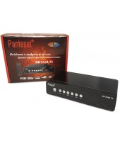 Ресивер цифровой эфирный + кабельный DVB-T2+C Pantesat HD -2558